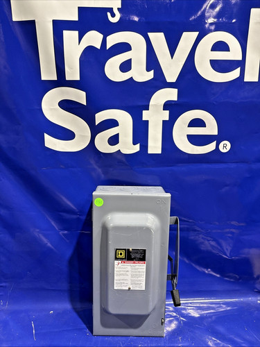 Square D 100 Amp 240V Non-Fusible General Duty Safety Switch D323N🟦