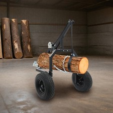 Log Trailer 2000 Lbs Capacity 24 Inch Log Diameter 16 Inch Tires