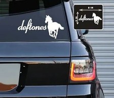 Pony Vinyl Decals Stickers for Cars, Vans, Trucks, and laptops White4x8.5