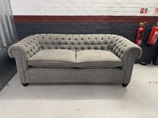 FREE LOCAL DELIVERY 3 Seater Chesterfield Sofa (msg First To Arrange Delivery)