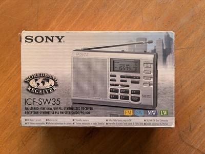 Sony ICF-SW35 FM Stereo Weltempfänger Radio OVP neu