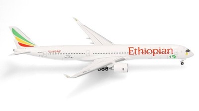 Herpa Ethiopian Airlines Airbus A350-1000 1:500 ET-BAW ''First A350-1000'' 538428
