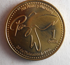 1999 GUATEMALA QUETZAL - Excellent Coin - FREE SHIP - Bin #2000