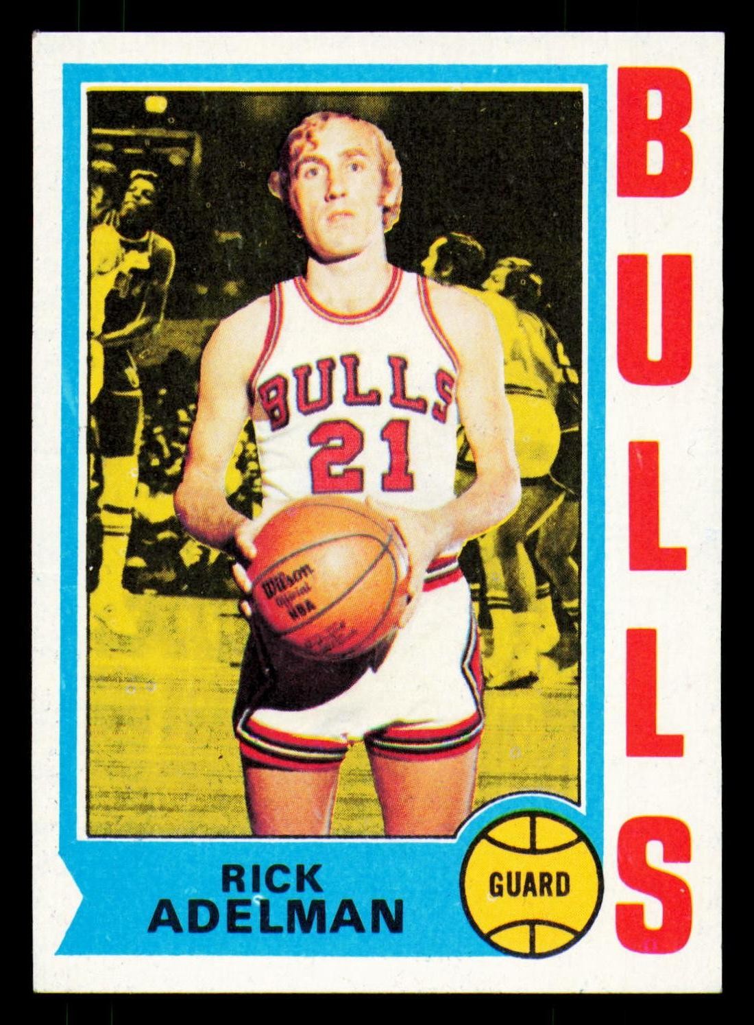 1974-75 Topps Rick Adelman #7 Chicago Bulls