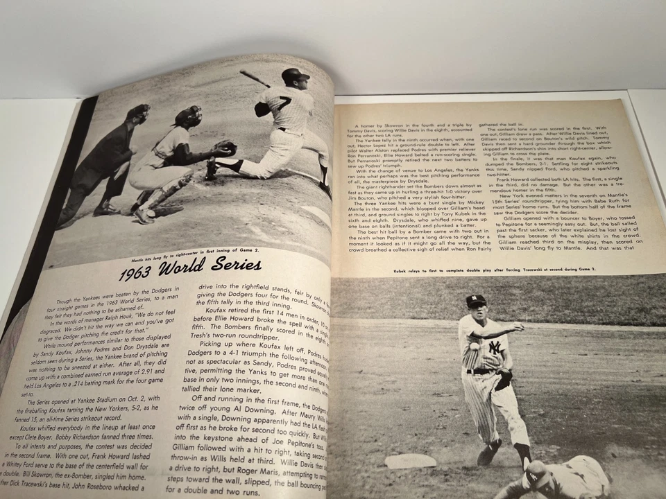 🔥 1964 New York Yankees Baseball Yearbook🔥 - Image 4 of 4