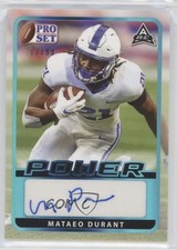 2021 Leaf Pro Set Power Platinum Spectrum Foil 12/99 Mataeo Durant Auto 0q1p
