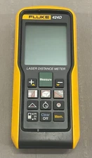 Fluke 424D 424 D Laser Distance Meter Tested and Working VG to Excellent ++