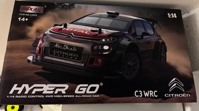 MJX Hyper GO 14303 1/14 Citroen C3 WRC 4WD RTR mit 2 LiPos NEU+OVP
