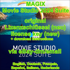 MAGIX Movie Studio 2024 Suite - license key license key permanent/lifetime