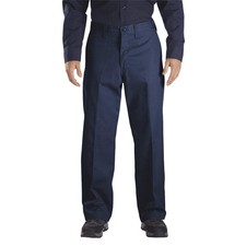 DICKIES LP92NV 30 30 Industrial Work Pants,Twill,Navy,30x30 39A965