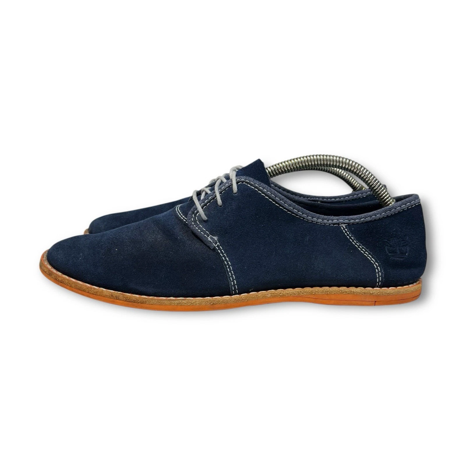 Scarpe stringate Oxford Timberland Revenia blu navy scamosciate taglia UK 8 5