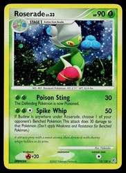 Roserade 13/130 Diamond & Pearl Holo Rare