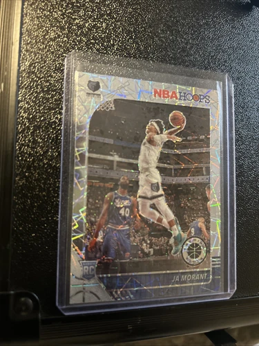 19-20 Hoops Premium Stock Ja Morant Silver Laser Prizm (RC) # 259