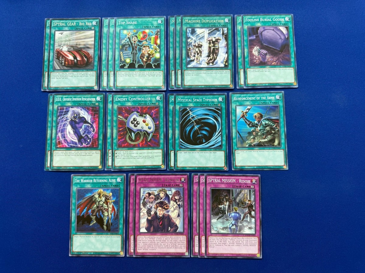 yugioh master duel spyral deck Generic Complete Custom for Yu-Gi-Oh! If this card is sent from the field to the Graveyard Scrap SPYRAL, the Most Consistent