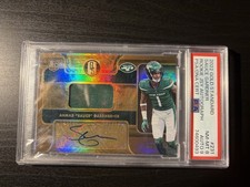 2022 Panini Gold Standard Ahmad 'Sauce' Gardner Rookie Jersey Auto PSA  /199
