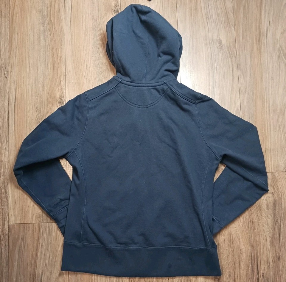 American Giant Hoodie Womens XL Navy Blue Full Zip Sweatshirt Made USA ...