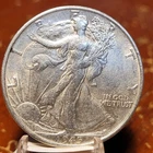1945 Walking Liberty Half Dollar - 90% Silver BU Slider