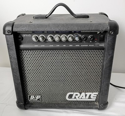 Crate Multifunction Amp GFX-15 DSP On Board Guitar Combo Amplifier