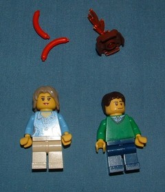 CITY, CAR & CARAVAN SET 4435 - LEGO - 2012 - USED W/ MANUAL & BOX