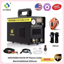 HF Touch Pilot Arc Cutting Machine Plasma Cutter with Quick Air Connector, 50Amp