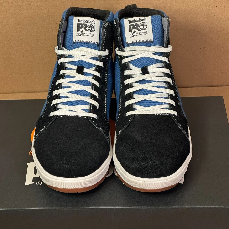 Timberland PRO Hombre Zapatillas de Trabajo Azul/Negro Talla 10M (Mujer 11.5) Antifatiga Foto 2 de 4