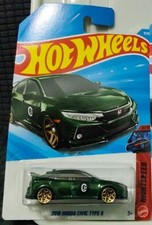 HOT WHEELS 2026 Mainline Case F 2018 HONDA CIVIC TYPE R Green Long Card
