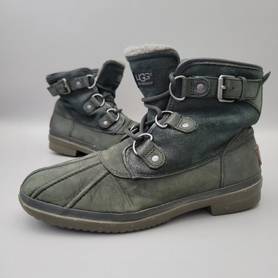 UGG Waterproof Lace-up Boots Size 9.5 s-l400.jpg main image 3