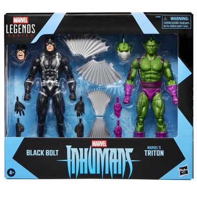 Marvel Legends Series Inhumans Black Bolt & Marvel s Triton Action-Figuren 2er-P