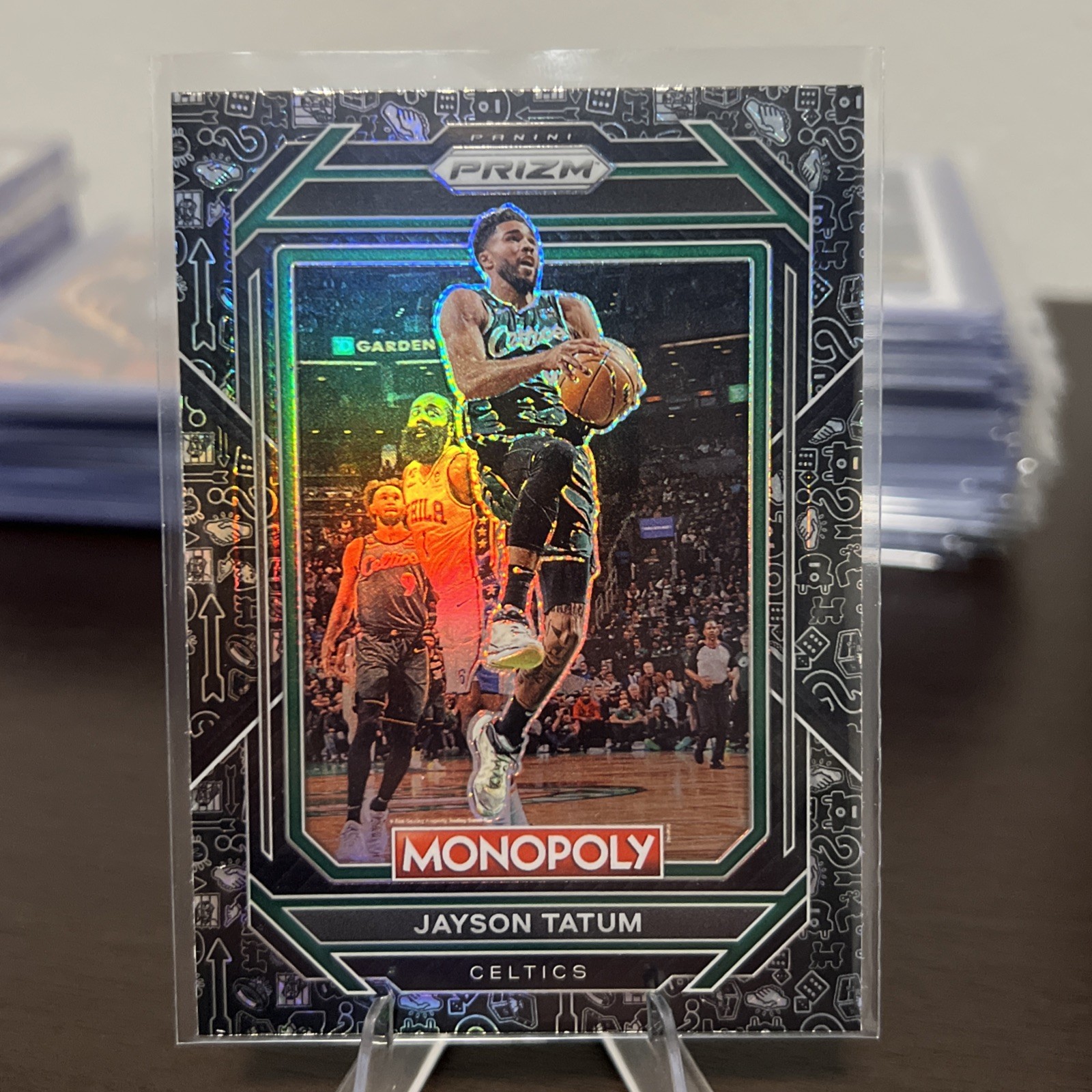 2022 Panini Prizm Monopoly Black Icon Jayson Tatum #4