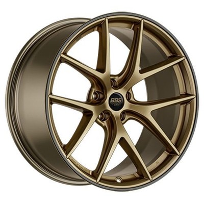1x BBS CI-R bronze seidenmatt mit schwarzem AFS 10.5Jx20 5x120 ET35