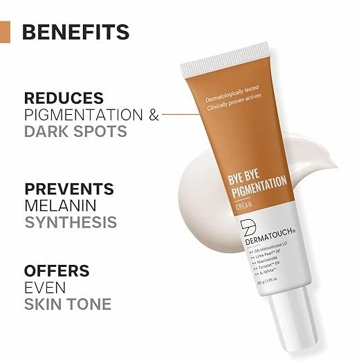 Crema pigmentaria DERMATOUCH Bye Bye || Crema antipigmentación para mujeres/hombres con Foto 4 de 4