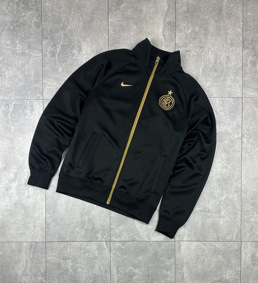 Nike Inter Track-top Man's Soccer Football Jacket Size S 546946