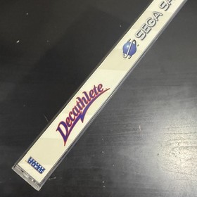 Decathlete CIB (Sega Saturn, 1996) Complete w Manual & Reg Card VGC