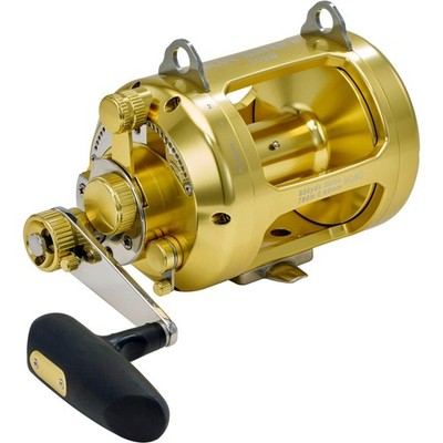 WFT Blue Water II 50 SW LH 2-Speed linkshand Big Game Multirolle Angelrolle