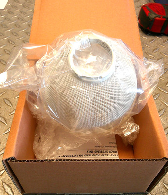 NEW LIGHTOLIER 8239WH LYTESPAN TRACK LIGHTING PAR-TECH PAR 30 MESH SHADE, WHITE
