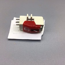 Audio Technica Cartridge and Stylus Red and W...