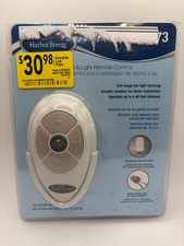 New Harbor Breeze Universal Ceiling Fan  Light Remote Control RCE-103LW