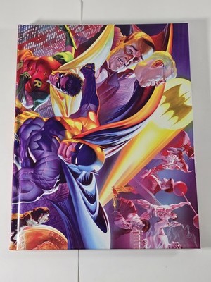 Alex Ross SDCC Sketchbook 2018 Signed Batman Shazam