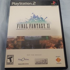 Square Enix Final Fantasy XI CIB Online PS2  RPG Manual