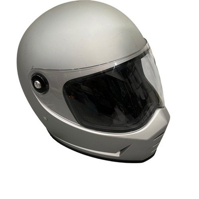 Biltwell Lane Splitter Helmet - XL Matte Silver -ECE R22.05