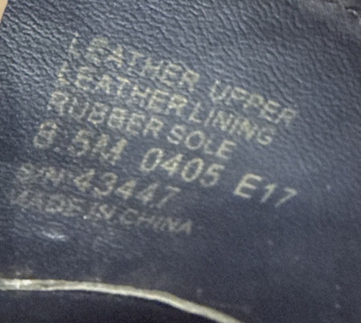 Tory Burch Sport Pocket Tee Golf Loafers Patent Leather Women's 8.5 Navy #43447 thumbnail 4