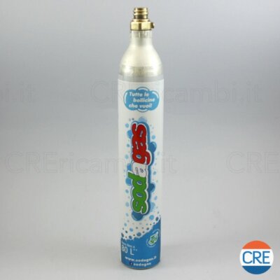 BOMBOLA Co2 Per GASATORE Acqua FRIZZANTE - Cilindro Di Anidride - Foto 8