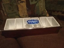 Deep Eddy Vodka Bar Fruit Tray Caddy Caddie man cave bar ware, NEW