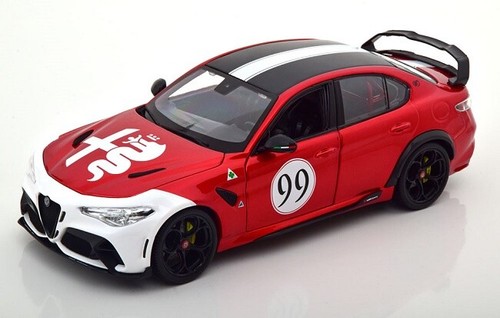Modèle Réduit Alfa Romeo 8C 2300 Monza 1931 Rouge échelle 1:18 Par Burago - Occasion