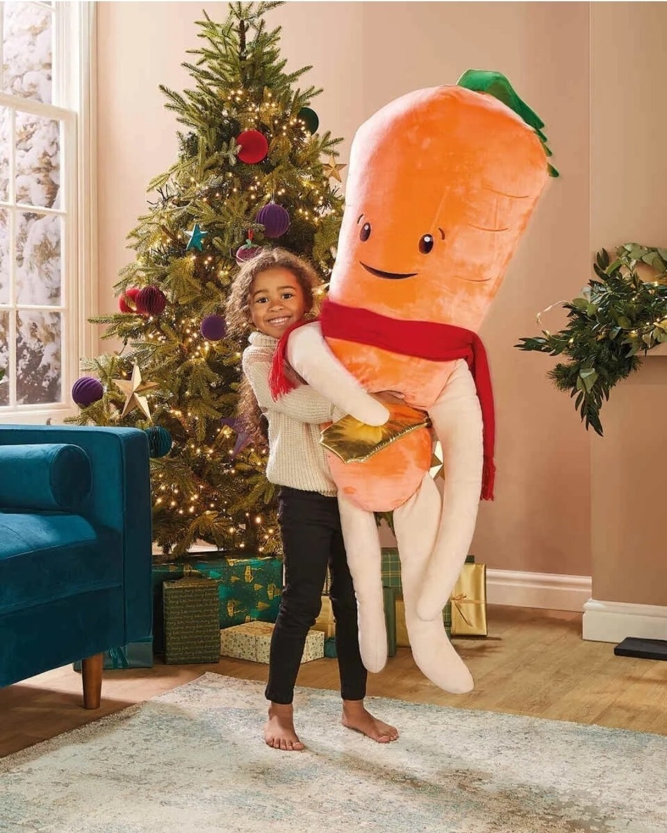 Limited Edition Jumbo Kevin the Carrot Plush Golden Ticket 2023