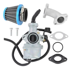 PZ22 22mm Carburetor & Air Filter For 110cc 125cc SSR Sunl Taotao Pit Bike ATV