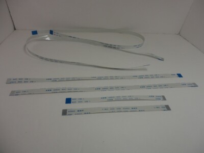 12 Pins AWM 20624 80C 60V VW-1 FFC Flexible Flat Cable Wire Ribbon 0.5mm Pitch