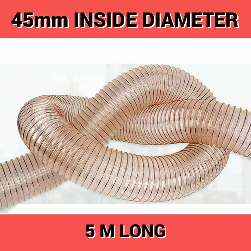 Air & Gas Ducting Ventilation CNC PU Flexible Air Exhaust Hose Dust Woodworking - Picture 125 of 127