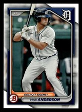 Max Anderson Prospect 2024 Bowman #BP-128 Detroit Tigers