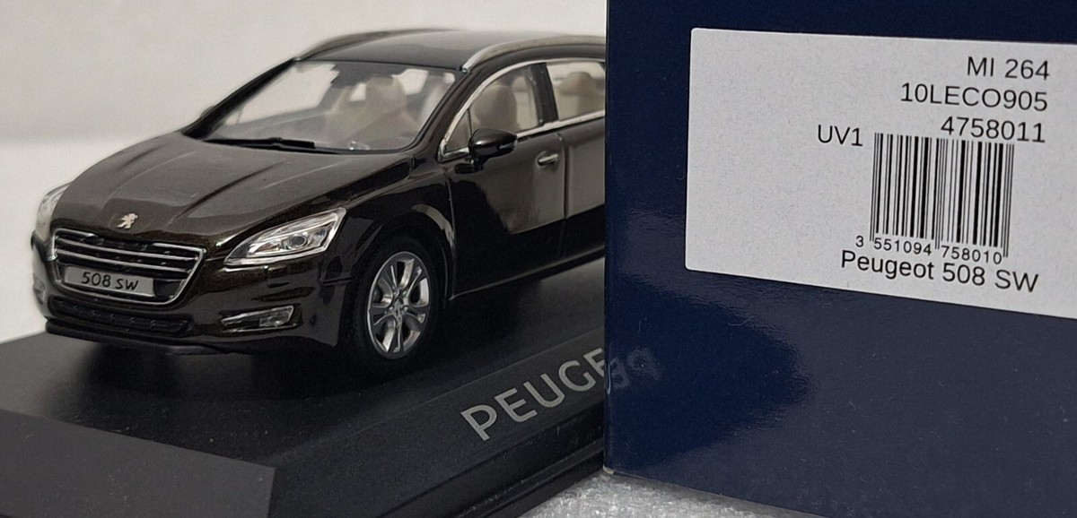 Peugeot 508 SW 2010 Brown Guarandja 1:43 Norev 4758011 | eBay